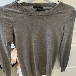J crew sweaters xsmall in grey and black